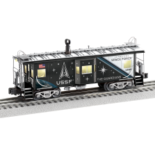 Lionel 2526820 United States Space Force™ Bay Window Caboose Exclusive- Special Run