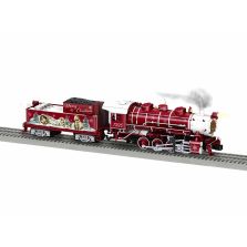 Lionel Legacy 0-8-0 Christmas Steam Locomotive with Whistle Steam - Exclusive