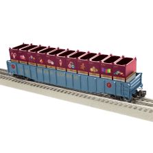 Lionel 2526580 The Polar Express PS-5 Gondola w/cannisters #122525