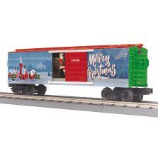 MTH 30-71236 Christmas Operating Box Car w/Santa
