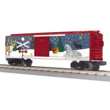 MTH 30-71238 North Pole Box Car w/Blinking LEDs