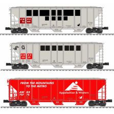 Eric's Trains AWRX Hopper 3 Pk- Legacy Exclusive