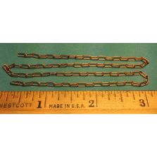 A-Line #29271 - Miniature Chain - Brass 6 Links Per Inch ( wire dia .019 )