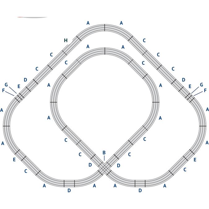 Lionel Fastrack Christmas Tree Town Junction Layout 