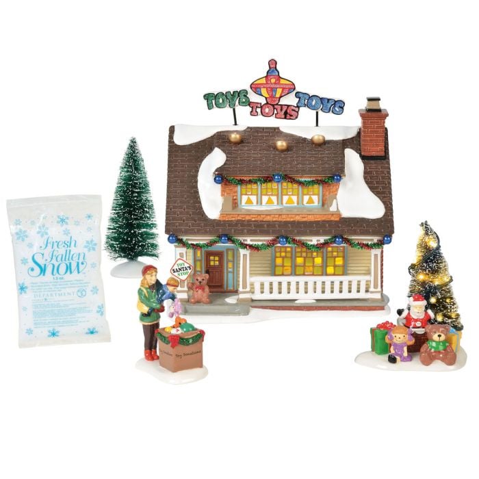 Department 56 Snow Village 6000633 The Toy House